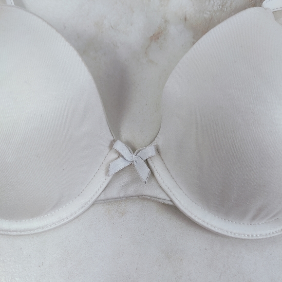 Maidenform Comfort Devotion Demi T-shirt Bra, Off White, Sz 32B - Picture 3 of 9